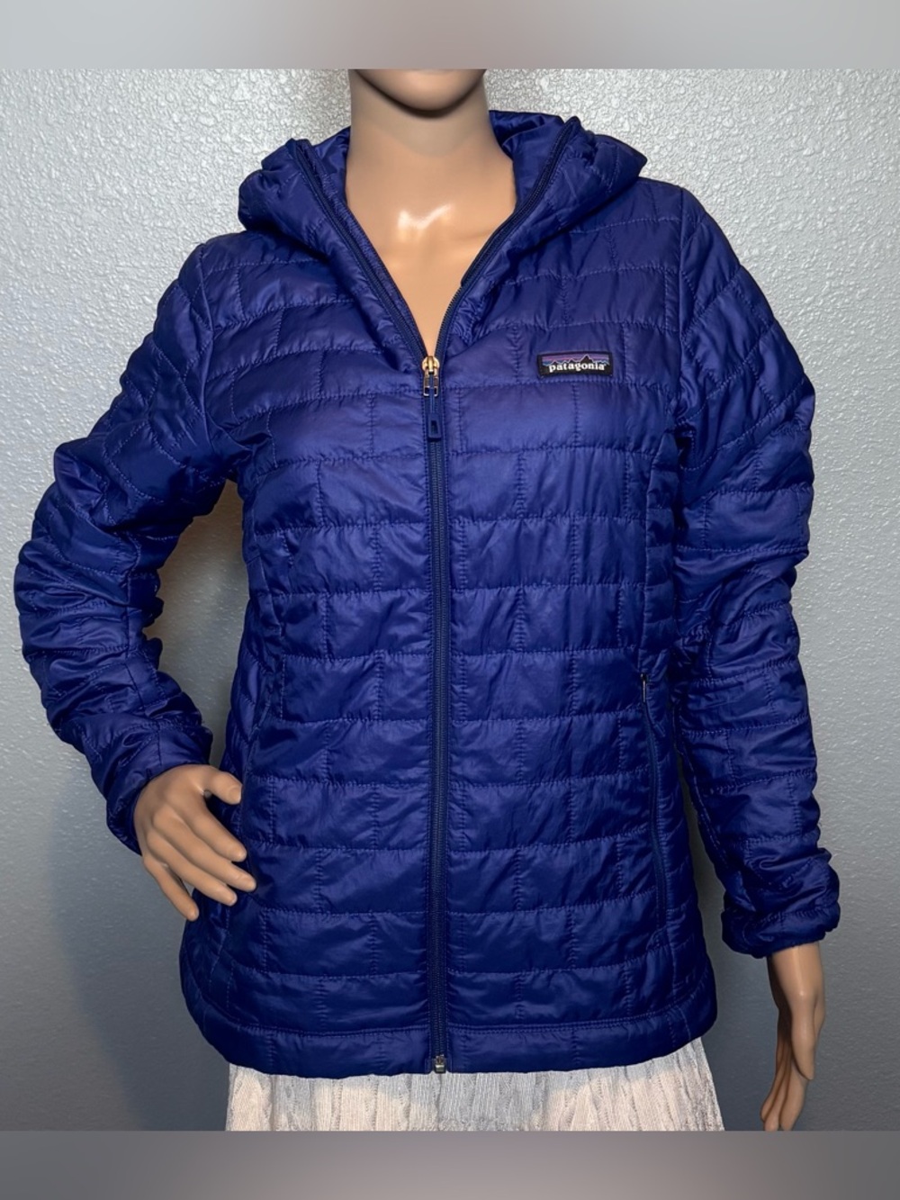 Patagonia Women’s Nano Puff Hoodie Jacket Size M - Picture 7 of 13